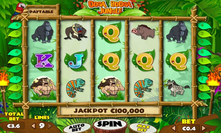 Ooga Booga Jungle slot game demo