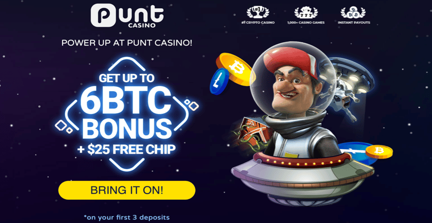 punt casino new btc no deposit