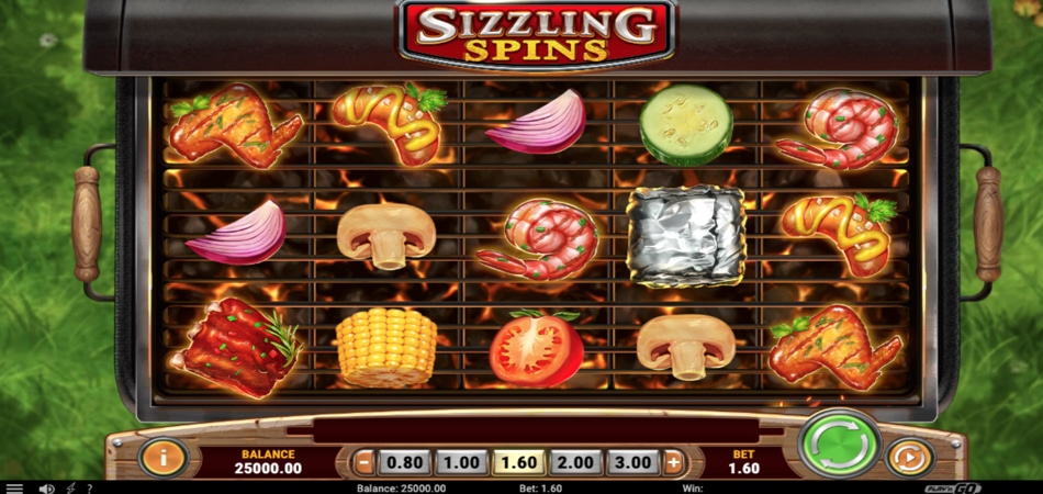 Sizzling Spins slot game demo play