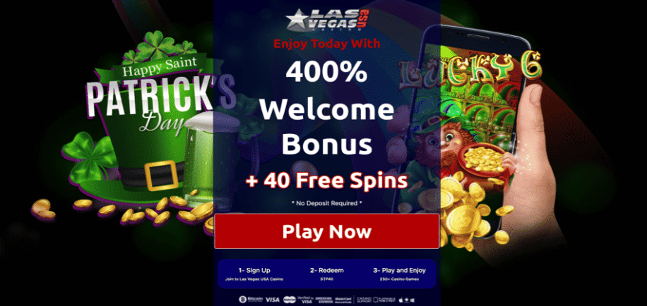 St. Patrick’s Day 40 Free Spins Promo Code