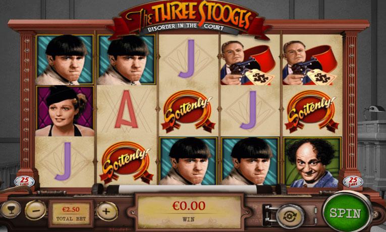The Three Stooges slot game demo