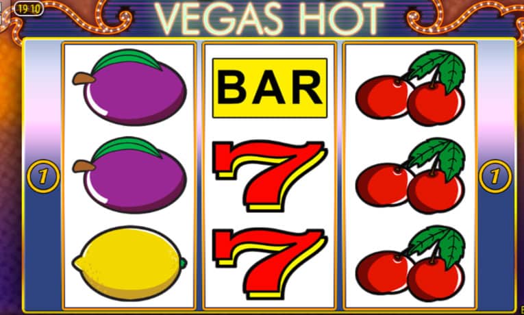Vegas Hot Fruit Machine demo