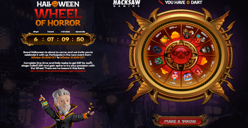 Halloween Wheel of Horror