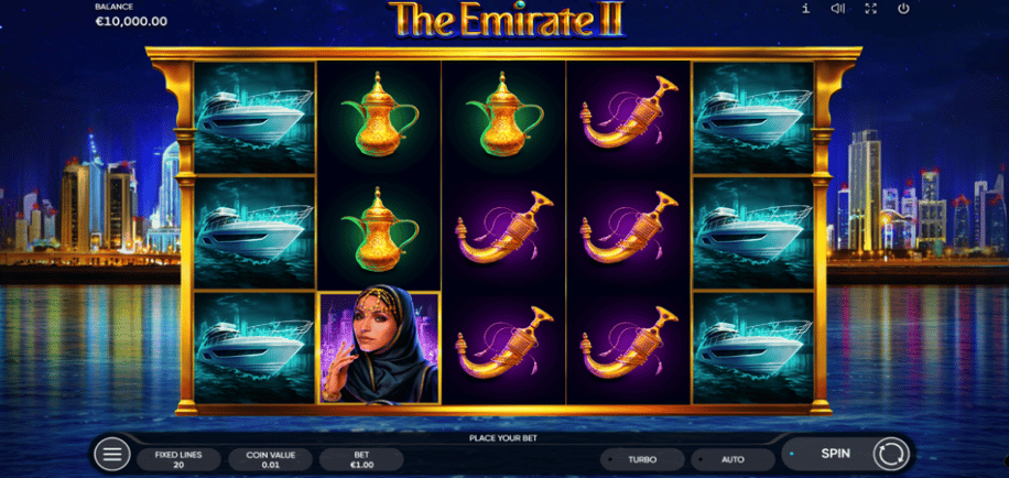 Emirate 2 slot release by Endorphina