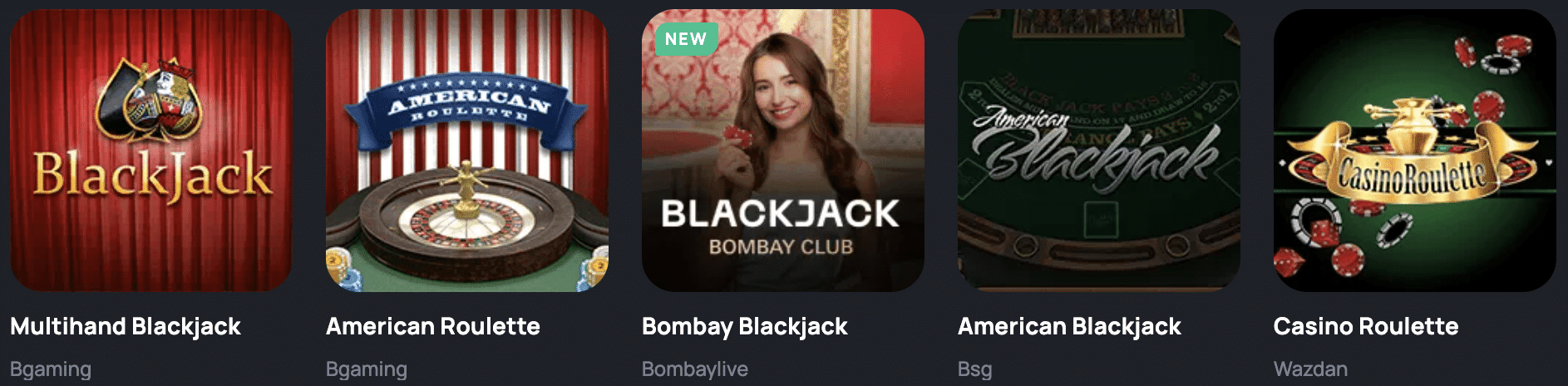 CoinSlotty table games