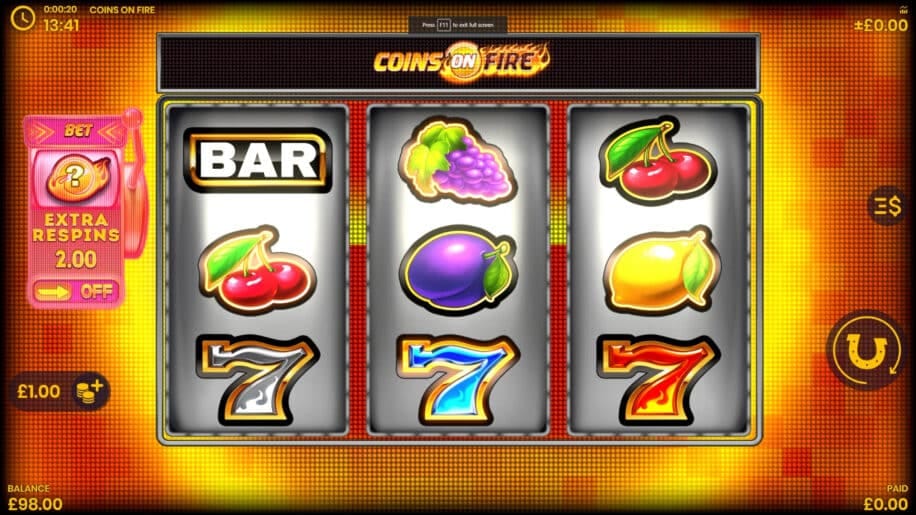Coins on Fire slot game