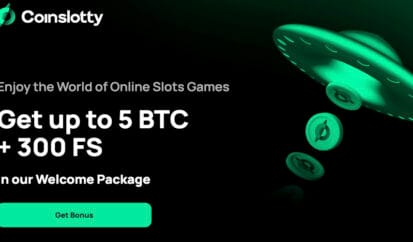 Coinslotty welcome bonus