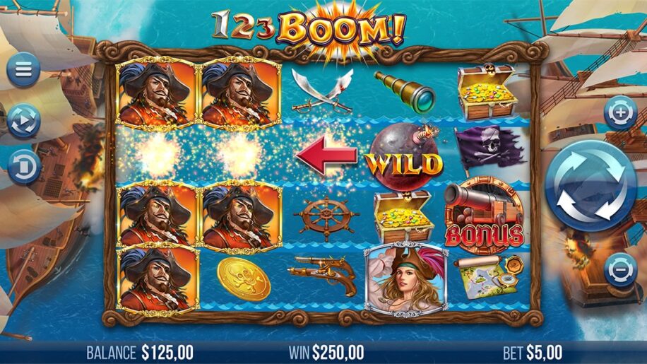 123 Boom! slot game - Explosive Wins