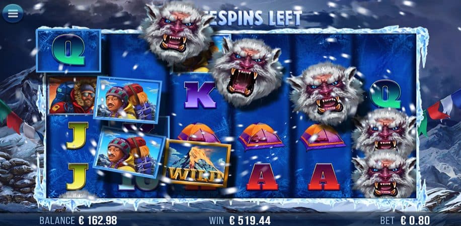 9K Yeti slot game - 4ThePlayer