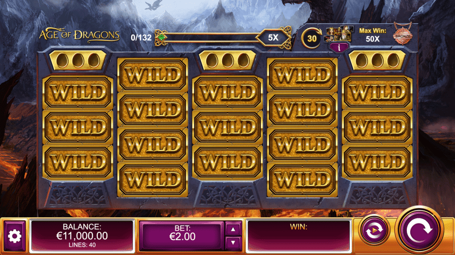 Age of Dragons slot game