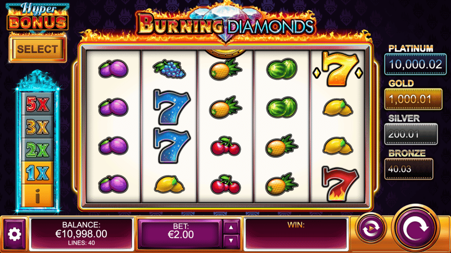 Burning Diamonds