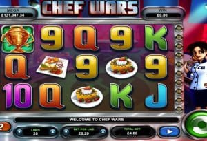 Chef Wars slot game