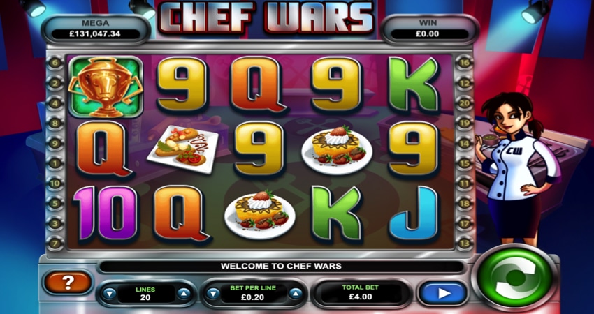 Chef Wars slot game