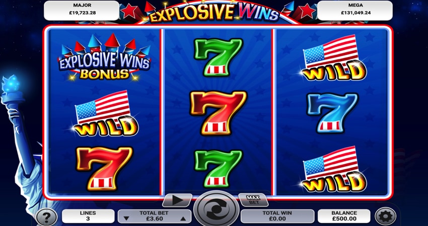 Explosive Wins slot game