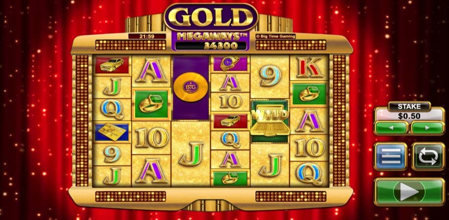 Gold Megaways slot game