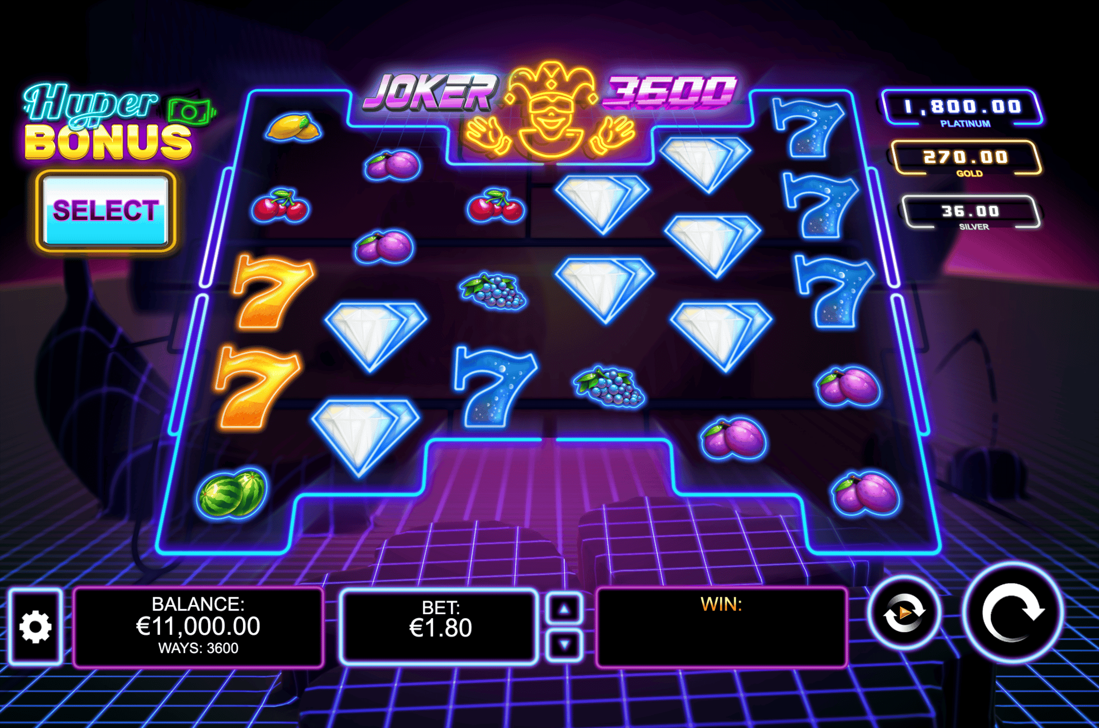 joker 3600 slot game