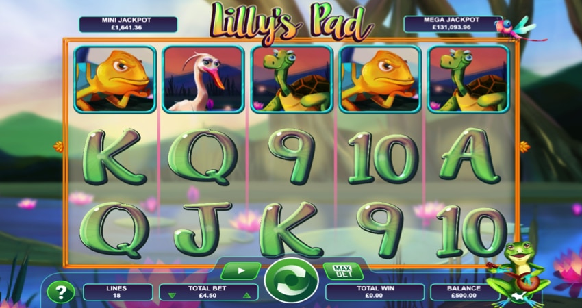 Lilly's Pad slot game