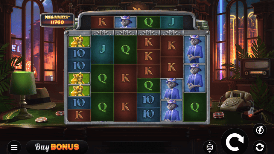Phat Cat Megaways slot game