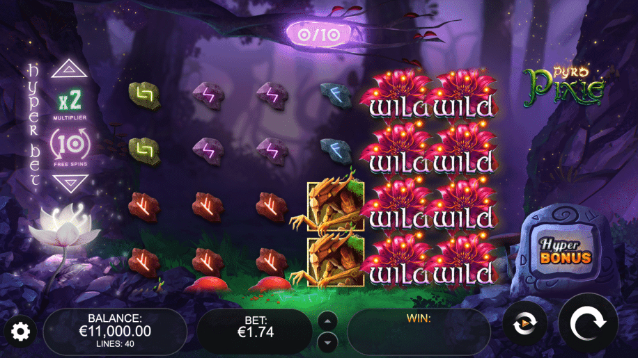 Pyro Pixie slot game