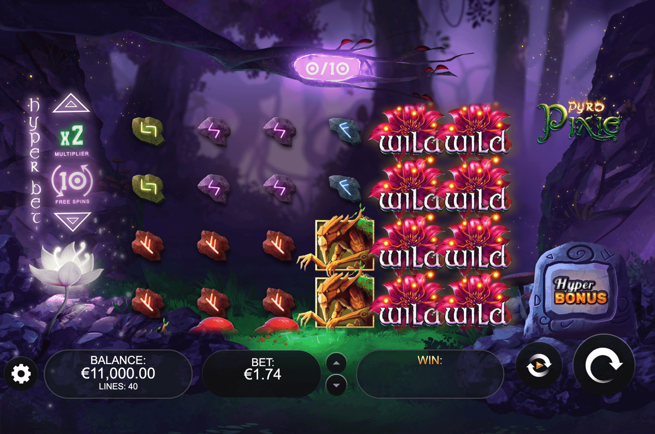 Pyro Pixie slot game