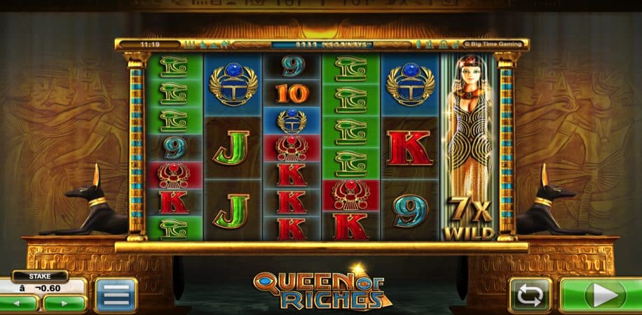 Queen of Riches Megaways slot game