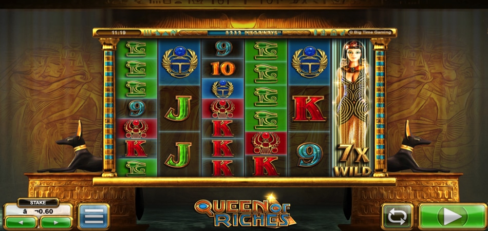 Queen of Riches Megaways slot game