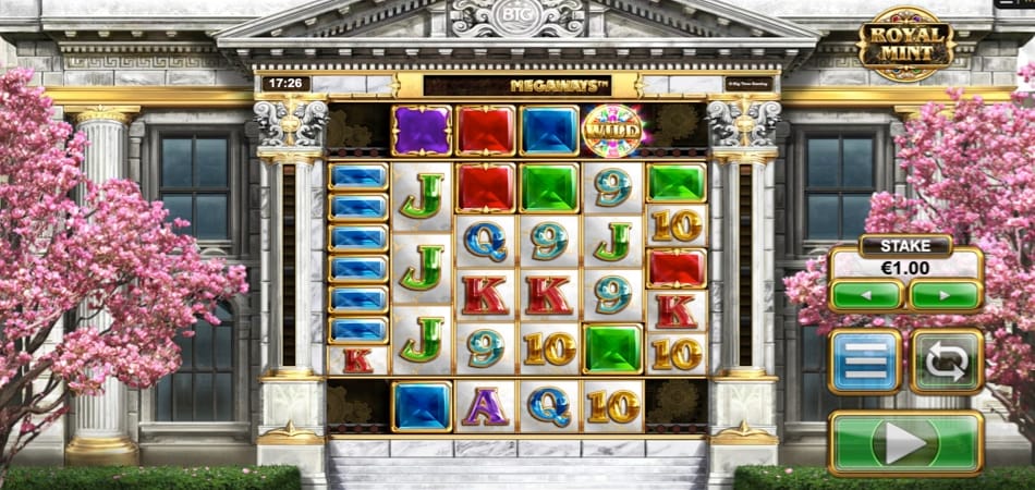 Royal Mint Megaways slot game
