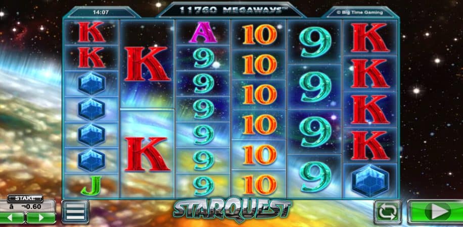 starquest slot game