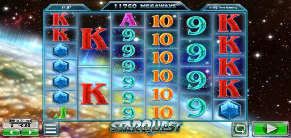 starquest slot game