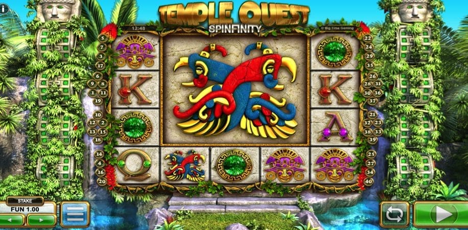 Temple Quest Spinfinity slot game
