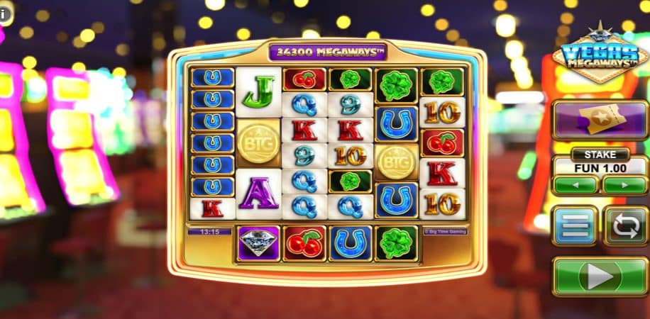 Vegas Megaways slot game