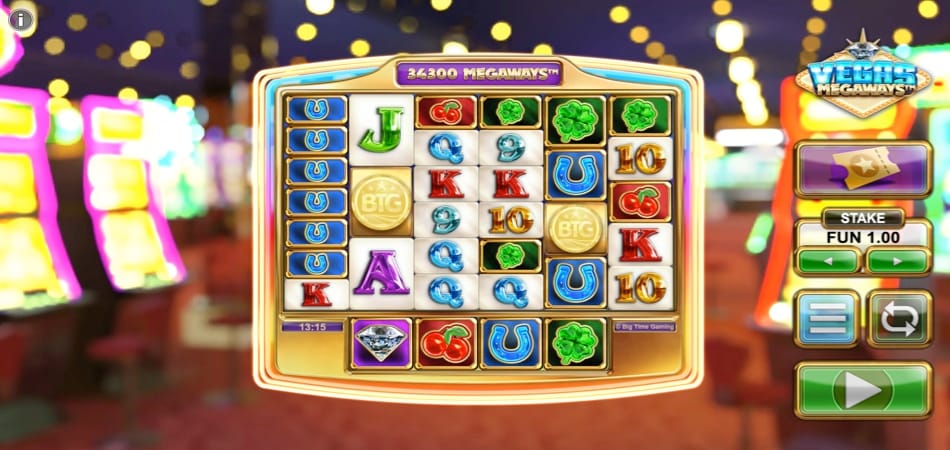 Vegas Megaways slot game