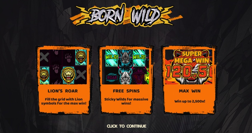 Born Wild Free Spins