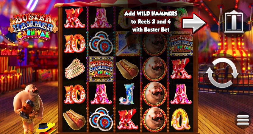 Buster Hammer Carnival slot game