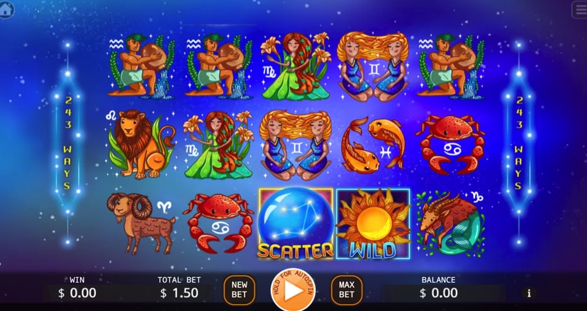 Horoscope slot game