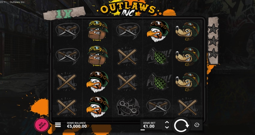 Outlaws Inc slot game