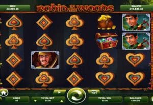 Robin in the Woods slot game