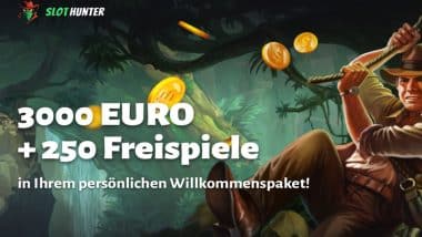 250 Free Spins for German Players