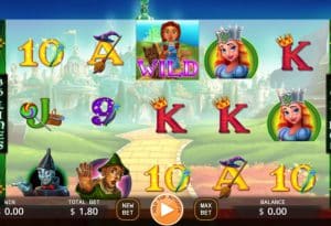 The Wizard of Oz slot game