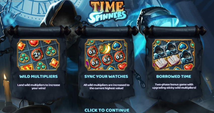 Time Spinners free spins