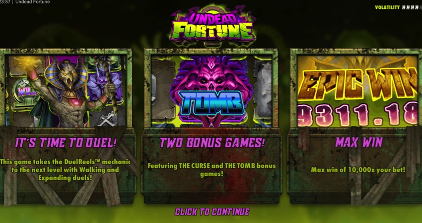 Undead Fortune free spins