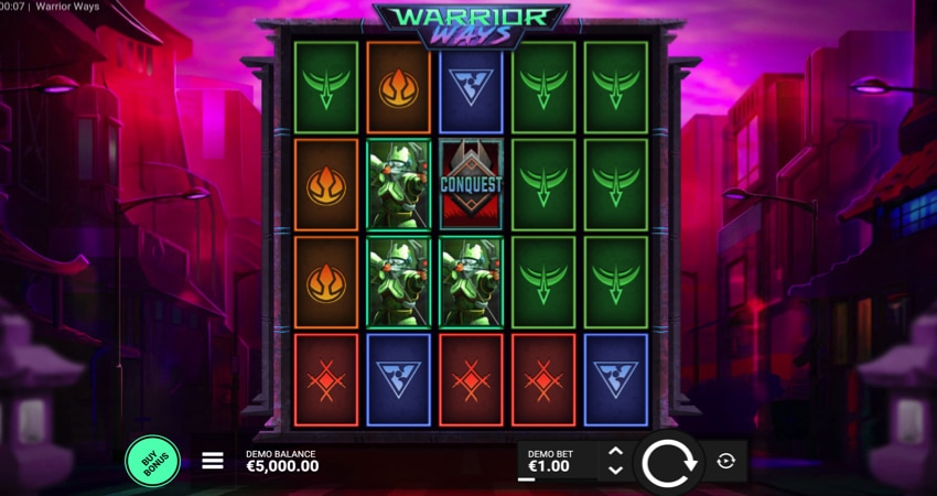 Warrior Ways slot game