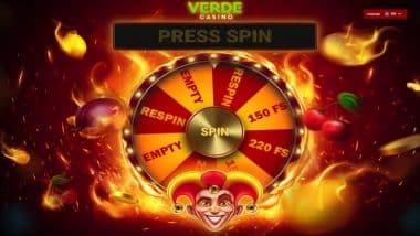 Free Spins on Fire Joker slot game