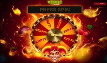 Free Spins on Fire Joker slot game
