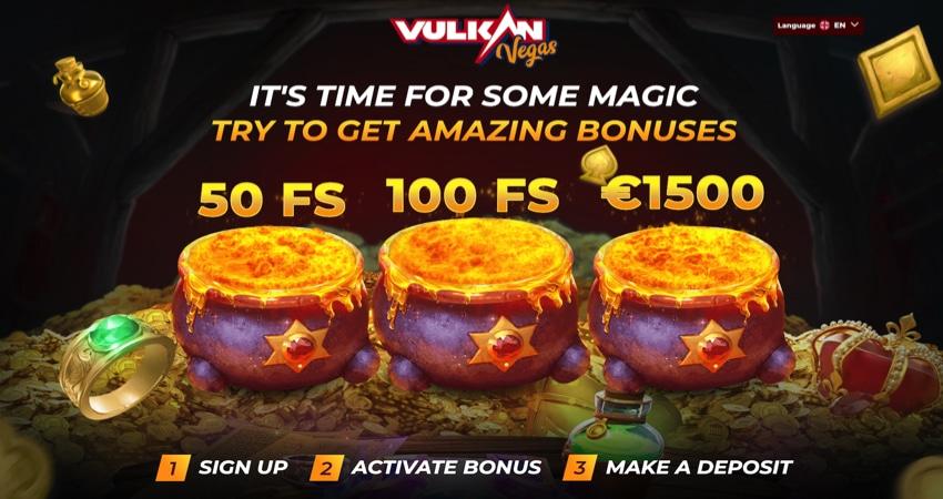 Deposit Bonus - Vulkan Vegas