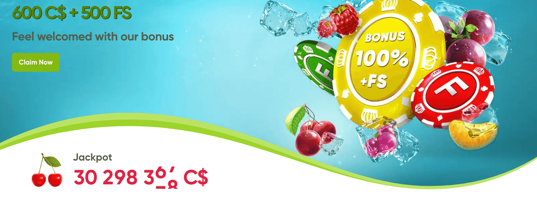 Fresh Casino cryptocurrency bonus