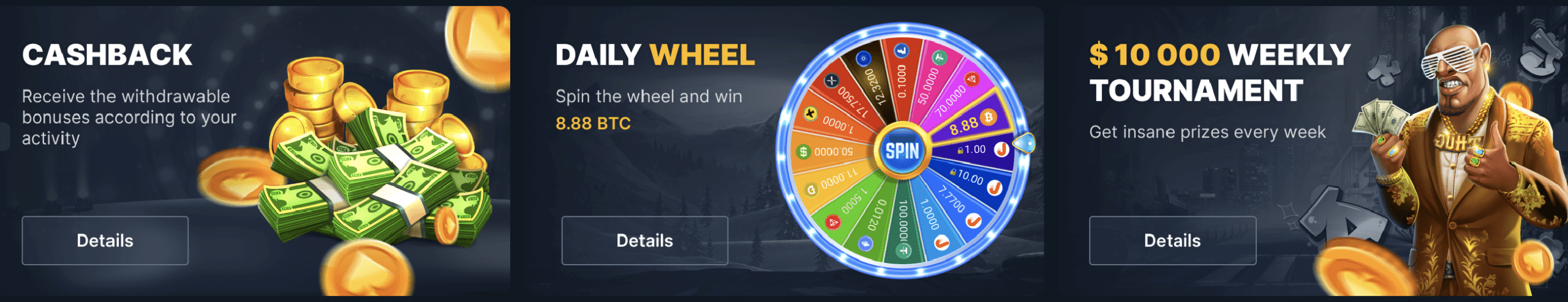 Coins.Game weekly promotions