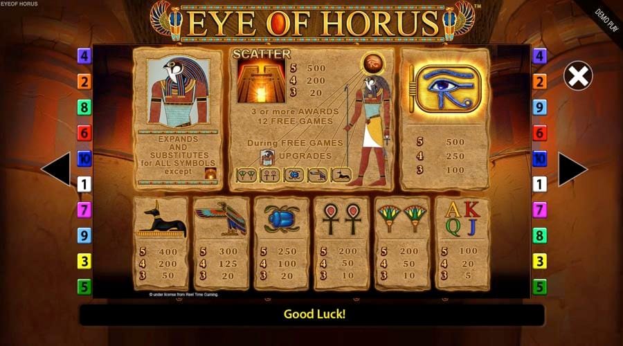 Eye of Hours bonus info