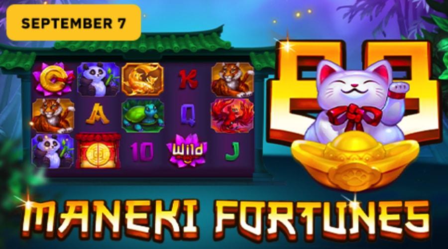 Maneki Fortunes slot game