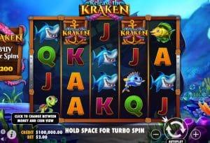 Release The Kraken video slot